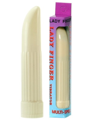 Lady Finger Bulk White 4.5in