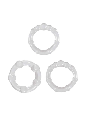 Renegade Intensity Super Stretchable Cock Rings - NS Novelties - 3 Pieces