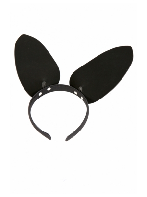 Rabbit Ears Headband 18 cm - Black