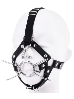 Spider gag with nose hook