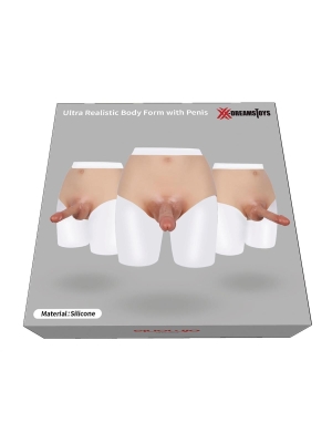 Ultra Realistic Silicone Body Form with Penis - XX Dreamtoys