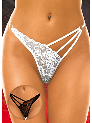 Women's underwear String 2271 - Black - S/M & M/L