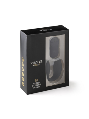 VIRGITE G-SPOT & CLITORIAL VIBRATOR E12 BLACK EDITION