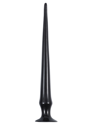 Deep Inside Anal Dildo with Suction Cup 34 cm - Black