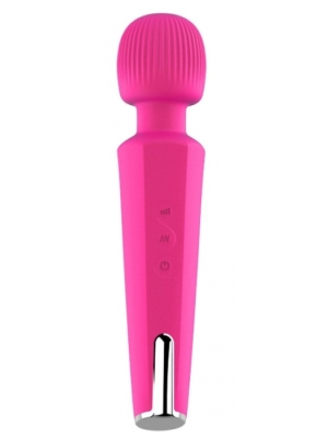 Wand Massager Clarice with 20 Vibration Modes - Dark Pink
