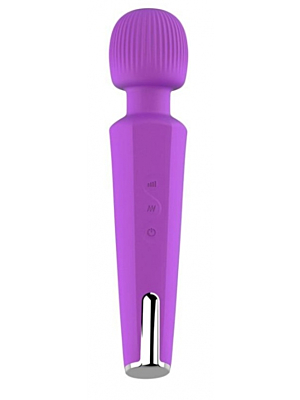 Wand Massager Clarice with 20 Vibration Modes - Purple