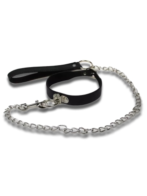 Basic Collar and Leash with Chain Set