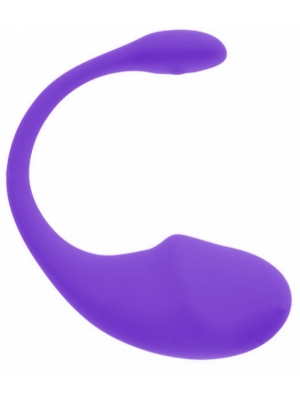 Vibrating Wireless Remote Smart Egg Eva App Control Purple 22 cm  