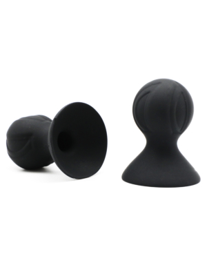 Nipple Suction Cups Black (2 pcs) 