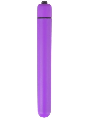 Classic Vibrator Long Mara 10 Vibration Modes Purple 13 cm