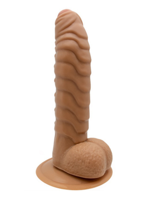 Fantastic Beast Dildo with Suction Cup 19 cm - Tan