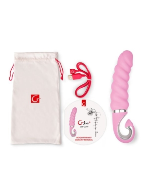 Fun Toys Gjack 2 Revolutionary Bioskin Vibrator (Rechargeable) - Pink