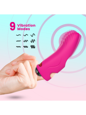 Aurora pink Finger Vibrator