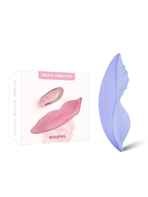 Clitoris Panty Vibrator Whisper (Rechargeable) - Purple