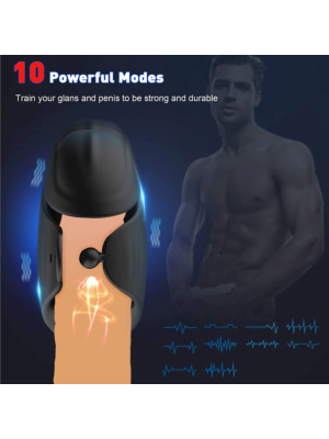 Adjustable Wearable Penis Vibrator (Rechargeable)
