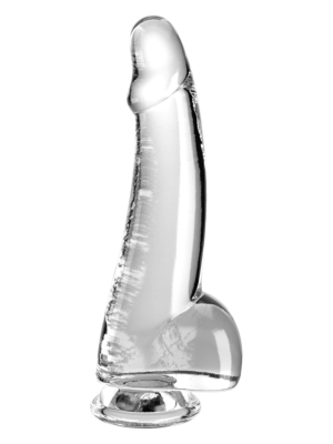 Cock Clear 7.5" Cock With Balls