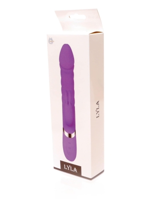 LYLA Purple - Heating - Thrusting - 18 Vibrating functions USB