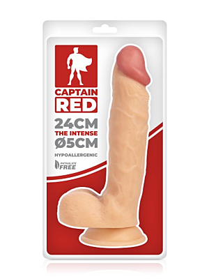 Captain Red The Intense Realistic Dildo 24 cm