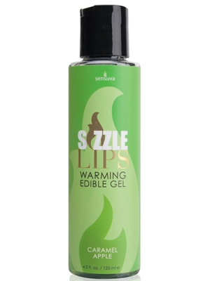 Sensuva - Sizzle Lips Warming Edible Gel Caramel Apple 125 ml
