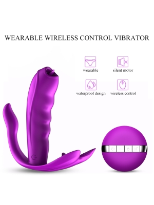 Stimulator-Silicone Panty Vibrator USB 7 Function / Heating