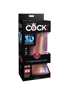 7" Triple Density Cock - Tan