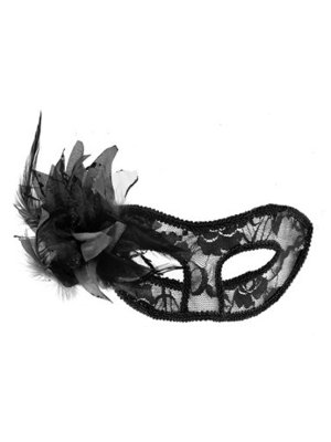 Black transparent mask