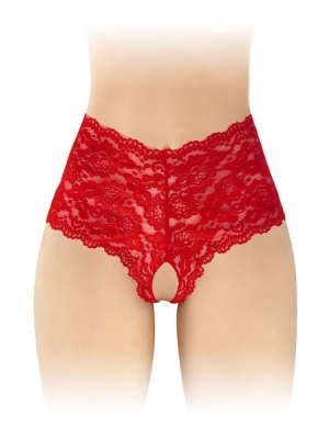 BOXER OUVERT JULIA Red