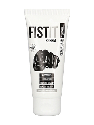 Fist It Sperm Water Based Lubricant 100ml - Gel For Fisting
