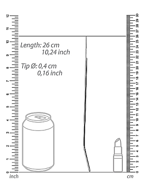 Urethral Sounding - Metal Dilator – 4mm x 26cm
