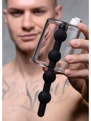 Anal Pump Rose Bud Cylinder Silicone - Tom of Finland 