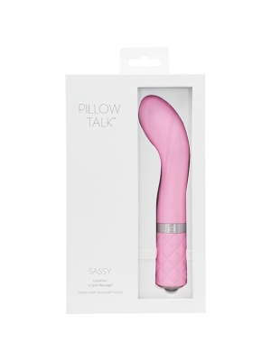 BMS Pillow Talk Sassy G Spot Vibrator Pink