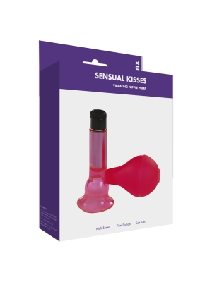 Kinx Sensual Kisses Nipple Pump in Pink
