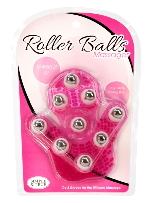 BMS Roller Balls Massager - Pink