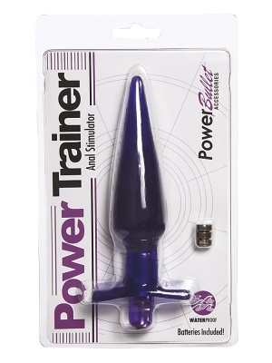 BMS Power Trainer Butt Plug Purple OS