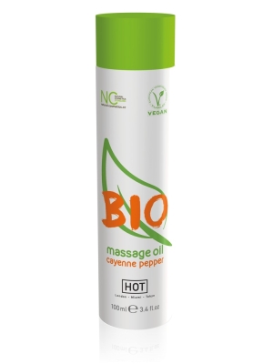 Hot Bio Massage Oil Cayenne Pepper 100ml