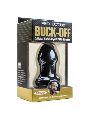 Perfect Fit Buck Off Buck Angel Ftm Stroker Black OS