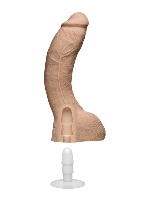 Doc Johnson Jeff Stryker Realistic Cock with Vac-U-Lock Suction Cup White Os