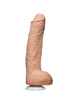 Doc Johnson John Holmes Realistic Cock with Vac-U-Lock Suction Cup White Os