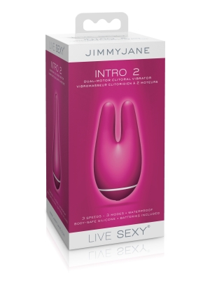 Jimmy Jane Intro 2 Duel Motor Clitoral Vibe Pink