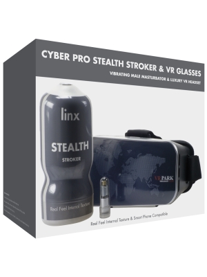 Linx Cyber Pro Stealth Stroker & Vr Headset Transparent OS