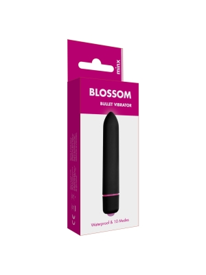 Minx Blossom 10 Mode Bullet Vibrator Black