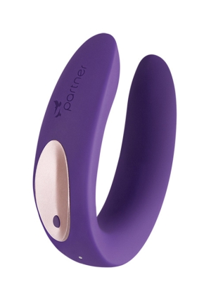 Partner Plus Couples Vibrator Purple OS