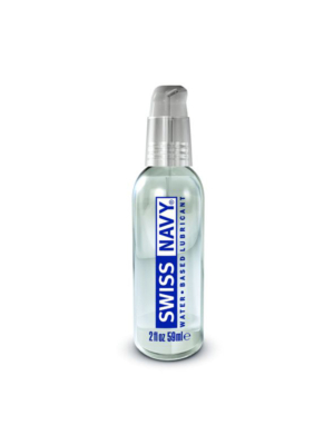 Swiss Navy Water Based Lubricant Transparent 2oz