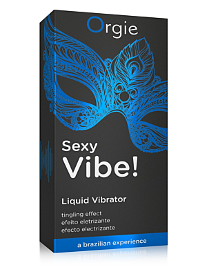 Orgie Sexy Vibe! Liquid Vibrator 15ml for Couple