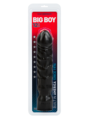 Realistic Dildo Big Boy 30 cm (Black) - Doc Johnson