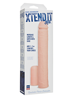 Doc Johnson Xtend It Kit Penis Sleeve - Skin 23cm