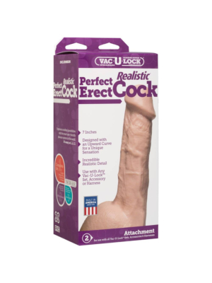 Perfect Erect Realistic Cock 18cm