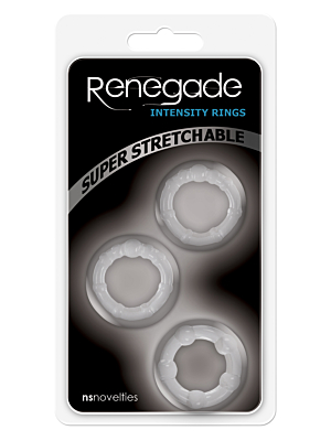 Renegade Intensity Super Stretchable Cock Rings - NS Novelties