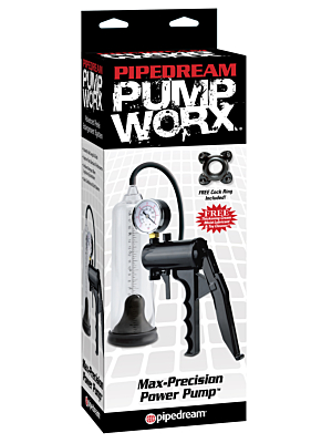 Pipedream Pump Worx Max-Precision Power Black