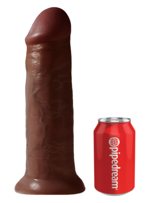King Cock Realistic Dildo with Suction Cup 30 cm (Brown) - Pipedream